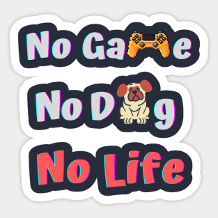 No Game No Dog No Life Sticker